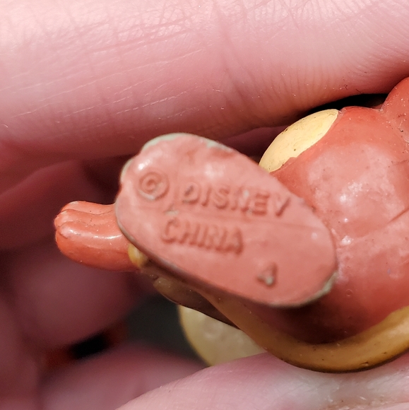 Garfield, Mickey and Chip - 3 Vintage Small Figures - Picture 4 of 5